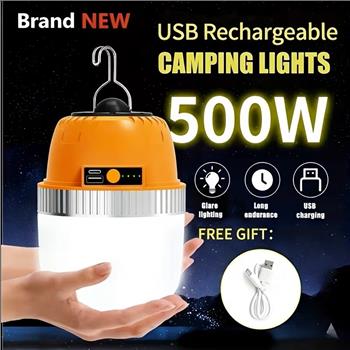 Ultra-bright Outdoor Lights for Camping Lantern, Built-in Battery USB Rechargeable, Can Charge Mobile Phones, LED Camping Lights Outdoor Camping BBQ Tents Hanging Lantern Emergency Power Bank, Outdoor Lights Electricoutdoor Lights for Patio