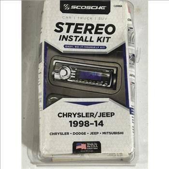 Stereo Install Kit for 1998-2014 Chrysler/Jeep
