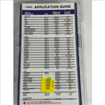 Stereo Install Kit for 1998-2014 Chrysler/Jeep