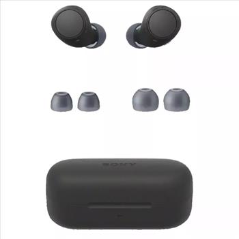 Sony WF C510 Truly Wireless Black Earbuds with Up To 11 Hours Battery Life