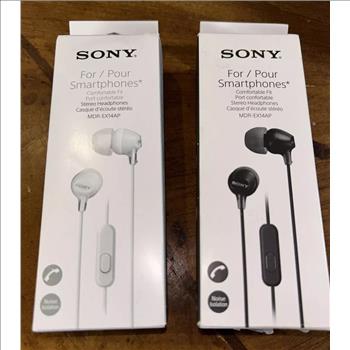 Sony MDREX14AP Headset Ear Bud Headphones MDR-EX14AP 