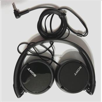 Sony MDR-ZX110 Stereo Monitor Over-Head Headphones Black MDRZX110