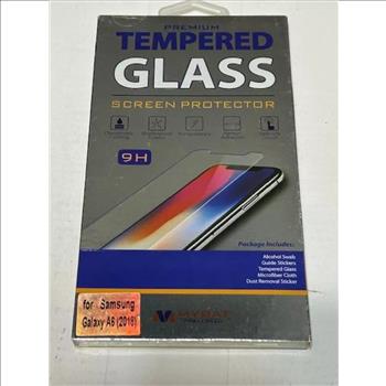 LOT OF 2 TEMPERED GLASS SCREEN PROTECTOR FOR SAMSUNG GALAXY A6 2018 (SM-A600)