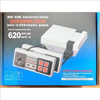 Mini Gaming Entertainment system with two controllers and 620 built in games