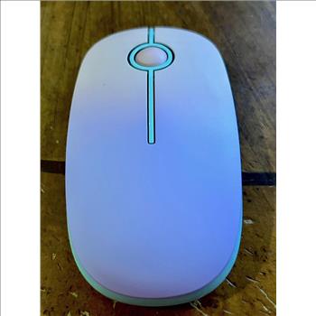 Wireless Mouse - 2.4G Slim Portable Computer Mouse with Nano Receiver, Less Noise Mobile Optical Mice for Notebook, PC, Laptop, Desktop