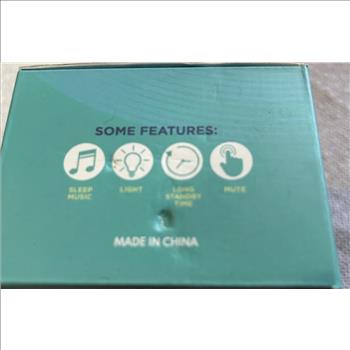 SonTech - White Noise Sound Machine - 10 Natural Soothing Sound Tracks Home, Office, Travel, Baby – Multiple Timer Settings - Battery or Adapter Charging Options