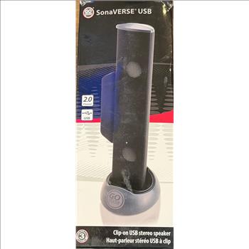 Clip on USB Stereo Speaker