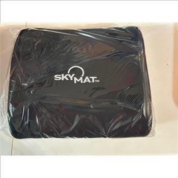 Sky Mat Lumbar Pillow Black