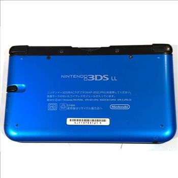 Nintendo 3DS LL Blue Console Region Free English System + Charger 128GB