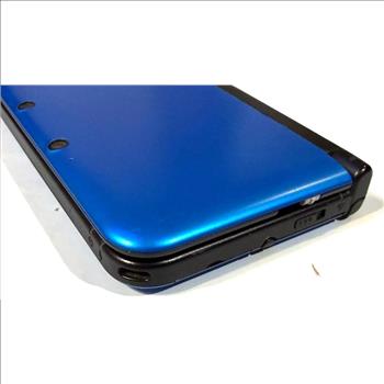 Nintendo 3DS LL Blue Console Region Free English System + Charger 128GB
