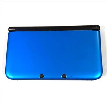 Nintendo 3DS LL Blue Console Region Free English System + Charger 128GB
