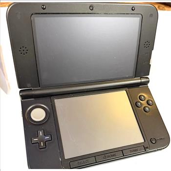 Nintendo 3DS LL Black Console Region Free English System + Charger 128GB