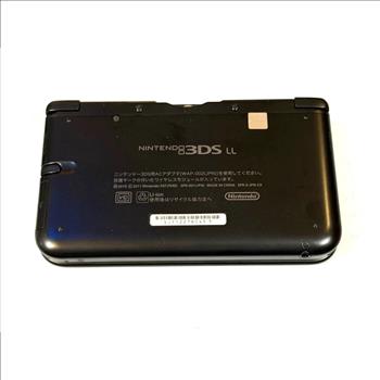 Nintendo 3DS LL Black Console Region Free English System + Charger 128GB