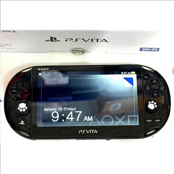 SONY PS Vita PCH 2000 Console Charger PlayStation PSV Slim Black 64GB USA
