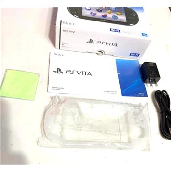 SONY PS Vita PCH 2000 Console Charger PlayStation PSV Slim Black 64GB USA