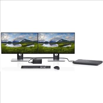 Dell Precision Dual USB-C Thunderbolt Dock TB18DC Docking Station, with 240 Watt Power Adapter