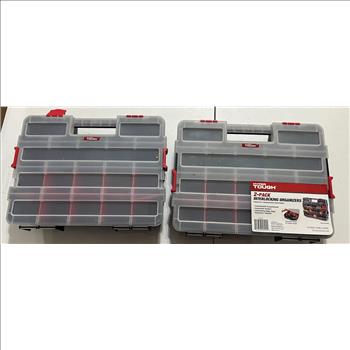 Hyper Tough 2 Pack Interlocking Organizer