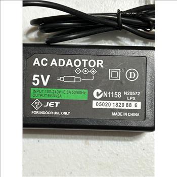 AC Adapter 5V Used for PSP and other handheld Gaming devices.