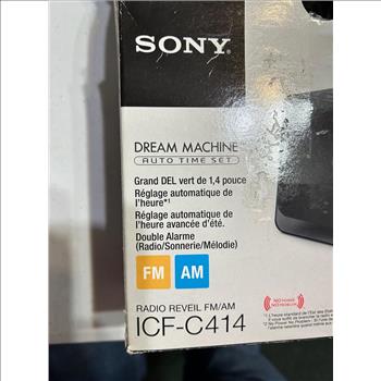Sony Dream Machine AM/FM Alarm Clock