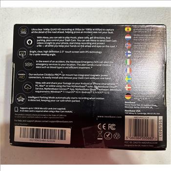 Nextbase Dashcam 222 Dash Cam 1080p HD in Car Camera