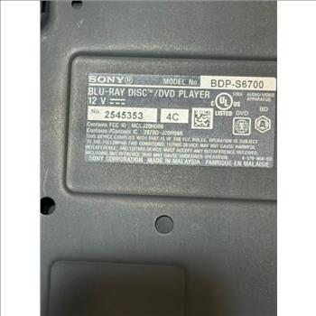 Sony BDPS 700 4k DVD Player