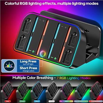 RGB Switch 2 (2025) Wall Mount Kit Charger for Switch 2/1/OLED RGB Charger Dock