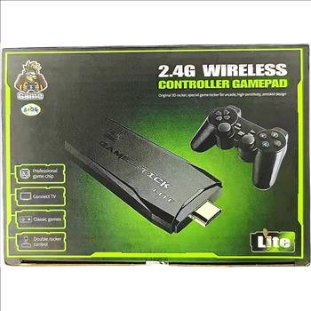 2.4G Wireless Controller Gamepad/Mini Game Stick Console, 4K HD HDMI Output, 10,000+ Built-In Retro Games, Save/Search/Collect Function, Perfect for Family TV Gaming