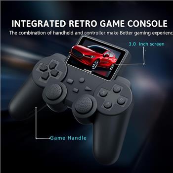 Video Game for Kids S10 Retro Games 520 in 1 Mini Controller Gamepad Console Portable Rechargeable Handheld Digital Game Player