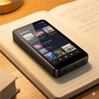 Touch Screen MP3 MP4 Player with E-Book, Video, Recorder, Hifi Speaker, TF Card Slot, 400Mah Rechargeable Portable Media Player