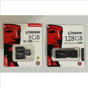 Kingston/Sandisk memory cards and data drive