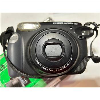 Fujifilm Instax 210 Autofocus Wide Picture Instant Polaroid Film Photo Camera
