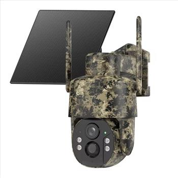 SEHMUA 4G Solar LTE Cellular Trail Camera With 0.2s Trigge, 4K Live View, Seamless 360° Surveillance & 2-Way Audio, 6W Solar Panela Security Cameras Wireless Outdoor, Night Vision