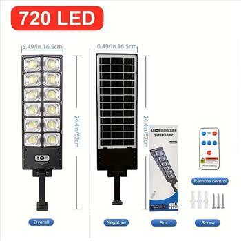 616/720LED Ultra Bright Outdoor Solar Light - IP65, Focos Solares Para Exteriores De Casa, Luz Solar Para Exterior, Lamparas Solares Exterior, Solar Outdoor Lights