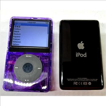 APPLE iPOD CLASSIC 5.5th Atomic Purple 128GB SSD Wolfson DAC Atomic Mega Bat