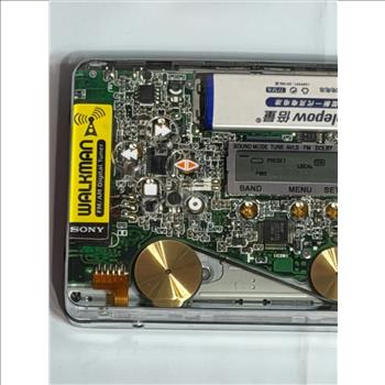 Sony Transparent Portable Audio Cassette and Radio Player FX877