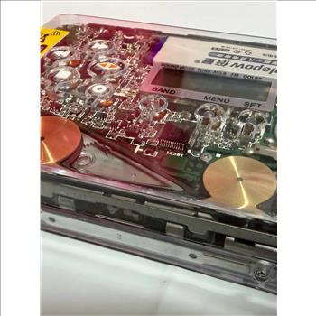 Sony Transparent Portable Audio Cassette and Radio Player FX877