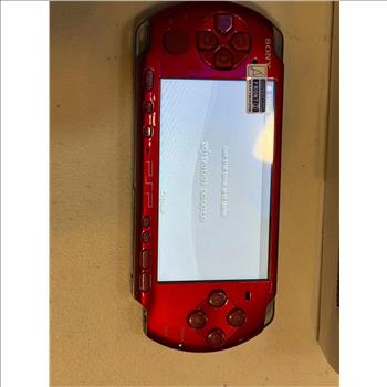 Sony PSP 3000 Portable Handheld Gaming Console - Red 128gb