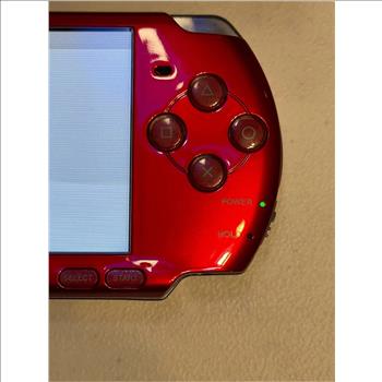 Sony PSP 3000 Portable Handheld Gaming Console - Red 128gb