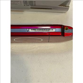 Sony PSP 3000 Portable Handheld Gaming Console - Red 128gb
