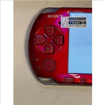 Sony PSP 3000 Portable Handheld Gaming Console - Red 128gb