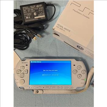 Sony Pearl White PSP 3000 128gb
