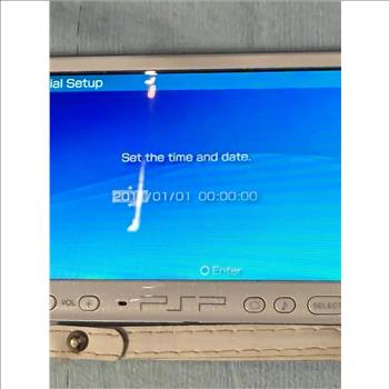 Sony Pearl White PSP 3000 128gb