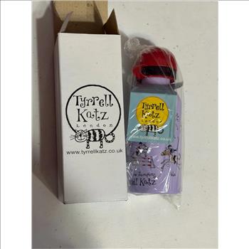 Tyrrell Katz Kids Water Bottle - Purple with Red Cap
