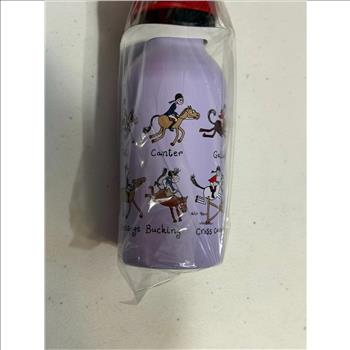 Tyrrell Katz Kids Water Bottle - Purple with Red Cap