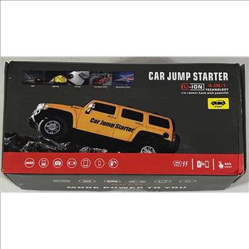 Car Battery Jump Starter 2500A Jump Box Portable Car Jump Starter Battery Pack 12V Lithium Car Battery Jumper Starter with German Jumper Cables, Fast Charge, Compact