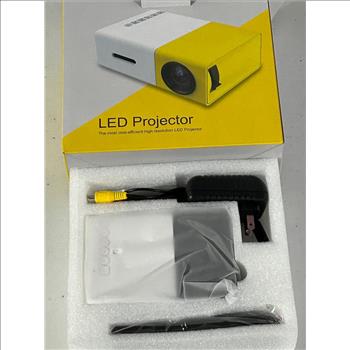 Mini Projector, Full HD 1080P Home Theater Video Projector, Compatible with HDMI/USB/VGA/AV/Smartphone/TV Box/Laptop