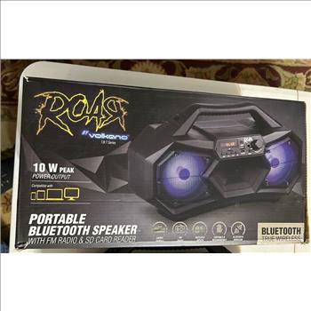 Volcano Portable Bluetooth Wireless  speaker with FM Radio and sd slot  Brand new #15