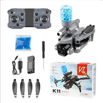 K11 Max Drone with Water Bombs - Professional Aerial Photography Aircraft 8K Three Camera Obstacle Avoidance Foldable Quadcopter
