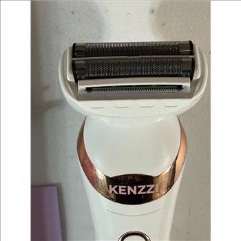 KENZZI Lady Shaver Rechargeable Electric Shaver for Women, Wet & Dry Use, Water-Resistant, Contouring Head