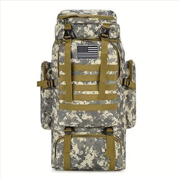 18.49gal Men's and Women's Hiking Backpack Travel Backpack Leisure Backpack Mountaineering Hiking Travel School Airport Daily Carrying